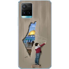 TechTree Vivo Y21S/Y33S/Y32 Uyumlu Mescid-I Aksa Duvar Baskılı Silikon Kılıf