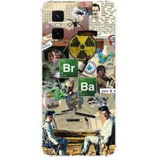 TechTree Infinix Gt 30 Pro Uyumlu Breaking Bad Kolaj Baskılı Silikon Kılıf
