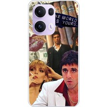 TechTree Oppo Reno 13 Pro Uyumlu The Worlds Is Yours Tasarımlı Baskılı Silikon Kılıf