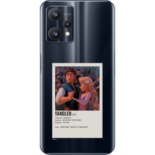 TechTree Realme 9 Pro Uyumlu Rapunzel Tangled Tasarımlı Baskılı Silikon Kılıf