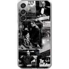 TechTree Samsung Galaxy M15 Uyumlu The Godfather Baba Film Tasarımlı Baskılı Silikon Kılıf