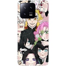 TechTree Xiaomi Mi 13 Uyumlu Demon Slayer Manga Baskılı Silikon Kılıf