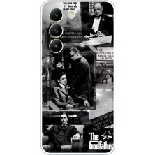 TechTree Vivo V30 Lite Uyumlu The Godfather Baba Film Tasarımlı Baskılı Silikon Kılıf