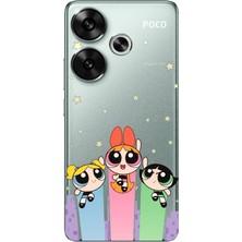 TechTree Poco F6 Uyumlu Powerpuff Girls Tasarımlı Baskılı Silikon Kılıf