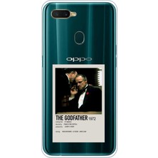 TechTree Oppo A5S-AX7-A12 Uyumlu The Godfather Baba Poster Tasarımlı Baskılı Silikon Kılıf