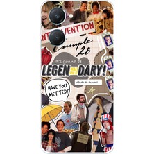 TechTree Vivo Y18 Uyumlu Retro Gazete How I Met Your Mother Tasarımlı Baskılı Silikon Kılıf