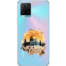 TechTree Vivo Y21S/Y33S/Y32 Uyumlu Mescid-I Aksa Tasarımlı Baskılı Silikon Kılıf