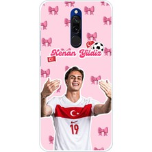 TechTree Redmi 8 Uyumlu Kenan Yıldız Kurdele Baskılı Silikon Kılıf