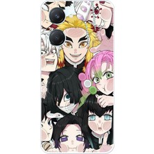 TechTree Vivo Y18 Uyumlu Demon Slayer Manga Baskılı Silikon Kılıf