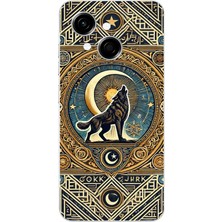 TechTree Tecno Spark Go 1 Uyumlu Yalnız Kurt Göktürk Baskılı Silikon Kılıf