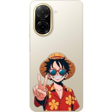 TechTree Redmi A5 Uyumlu Monkey D. Luffy Tasarımlı Baskılı Silikon Kılıf