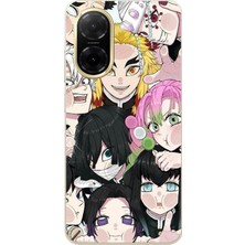 TechTree Redmi A5 Uyumlu Demon Slayer Manga Baskılı Silikon Kılıf