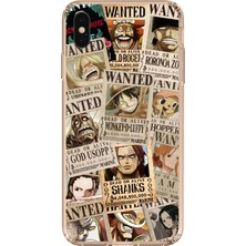 TechTree iPhone Xs Max Uyumlu One Piece Gazete Tasarımlı Baskılı Silikon Kılıf