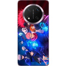 TechTree Honor Magic 7 Lite Uyumlu Jujutsu Kaisen Baskılı Silikon Kılıf