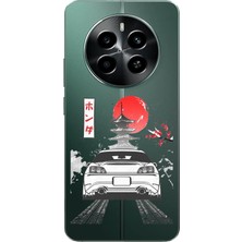 TechTree Realme 12 Pro - Pro Plus Uyumlu S2000 Tasarımlı Baskılı Silikon Kılıf