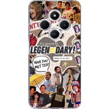 TechTree Redmi 14C Uyumlu Retro Gazete How I Met Your Mother Tasarımlı Baskılı Silikon Kılıf