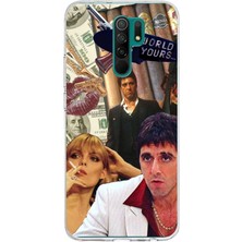 TechTree Redmi 9 Uyumlu The Worlds Is Yours Tasarımlı Baskılı Silikon Kılıf