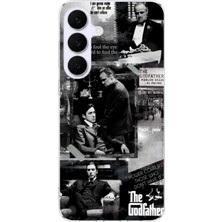 TechTree Samsung Galaxy S25 Fe Uyumlu The Godfather Baba Film Tasarımlı Baskılı Silikon Kılıf