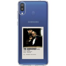 TechTree Samsung Galaxy M20 Uyumlu The Godfather Baba Poster Tasarımlı Baskılı Silikon Kılıf