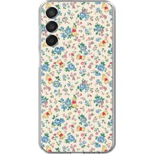 TechTree Samsung Galaxy M15 Uyumlu Ayı Winnie Pooh ve Çiçekler Baskılı Silikon Kılıf