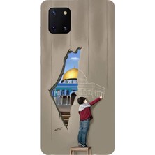 TechTree Samsung Galaxy Note 10 Lite Uyumlu Mescid-I Aksa Duvar Baskılı Silikon Kılıf