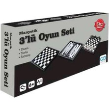 Tp Manyetik 3'lü Oyun Seti