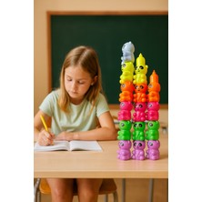 Sevimli Panda Şeklinde Fosforlu Kalem 5 Renk 5li Fosforlu Kalem Seti Panda Kalem