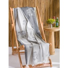 Lc Waikiki Yeni Sezon Fil Baskılı Plaj Havlusu 90X165 cm
