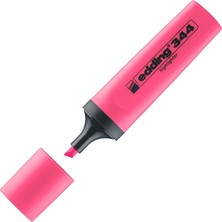 Edding Fosforlu Kalem E-344, Pembe, 2-5 Mm, Kesik Uçlu, Doldurulabilir
