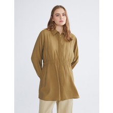 Lc Waikiki Yeni Sezon Oversize Modal Karışımlı Kadın Gömlek Tunik