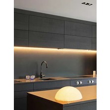 Mutfak Dolabı Tezgah Üstü Için 5 Metre Gün Işığı Şerit LED Işık Adaptörlü Aç-Kapa Anahtarlı