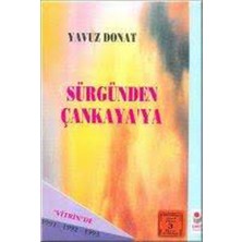 Sürgünden Çankaya'ya - Vitrin"de 1991-1992-1993 / Yavuz Donat   (1997 Basım)