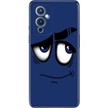 Egstech Oneplus 9 Kılıf Desenli Silikon Renkli Tpu Uv Acaba