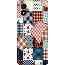Egstech Tcl 303 Kılıf Silikon Renkli Phone Case Yama