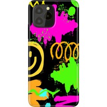Egstech Oukitel C21 Pro / Plus Uyumlu Kılıf Desenli Silikon Renkli Tpu Uv Smile