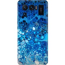 Egstech Xiaomi Mi 11 Ultra Kılıf Desenli Outlet Silikon Derin Mavi