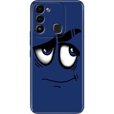 Egstech Tecno Spark 8c Kılıf Renkli Temalı Tecno 8c Silikon Acaba