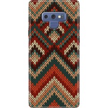 Egstech Samsung Galaxy Note 9 Kılıf Renkli Esnek Silikon Zikzak