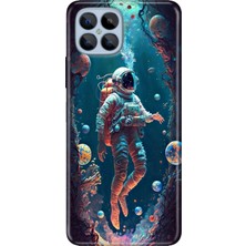 Egstech Omix X600 Kılıf Renkli Esnek Silikon Astronot