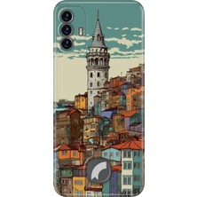 Egstech Reeder S19 Max Pro S Kılıf Desenli Tpu Lüks Baskılı Silikon Kapak Galata