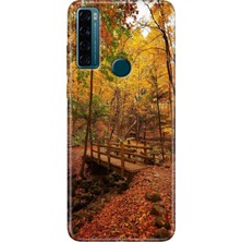 Egstech Tcl 20 Se Kılıf Baskılı Silikon Renkli Resimli Arka Kapak Kasımda Aşk