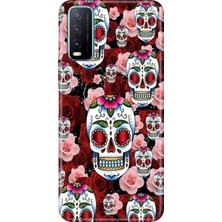 Egstech Vivo Y20 Y20S Y11S Uyumlu Kapak Kılıf Desenli Kapak Renkli Tpu Uv Kabile