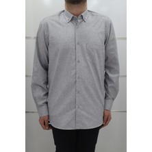 Cliente Fistan Store Erkek Düz Klasik Kesim Rahat Kalıp Tek Cepli Kışlık Kaşmir Gömlek