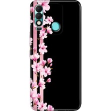Egstech Tecno Spark 8t Kılıf Desenli Kapak Renkli Natural