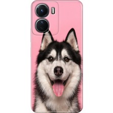 Egstech Vivo Y16 Kılıf Desenli Silikon Ermer Teknoloji Kapak Hasky