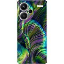 Egstech Xiaomi Redmi Note 13 Pro Plus 5g Kılıf Tasarım Outlet Silikon Holographic