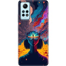 Egstech Xiaomi Redmi Note 12 Pro 4g Kılıf Desenli Outlet Silikon Girdap