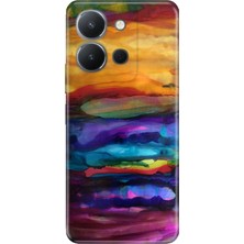 Egstech Vivo Y36 4g Kılıf Desenli Kapak Renkli Tpu Uv Sulu Boya