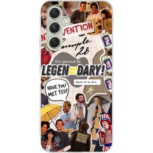 TechTree Samsung Galaxy A15 Uyumlu Retro Gazete How I Met Your Mother Tasarımlı Baskılı Silikon Kılıf