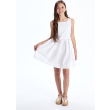 Lc Waikiki Yeni Sezon U Yaka Kız Çocuk Elbise